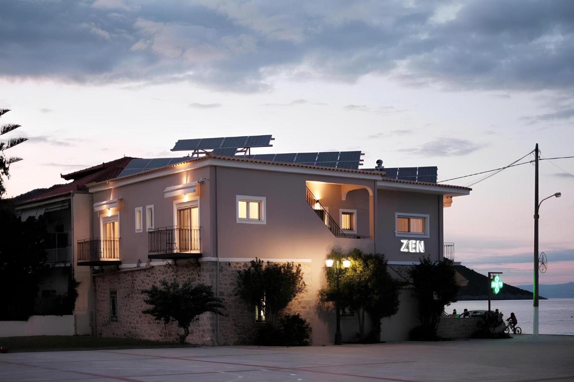 Zen Minimal Luxury Housing Tyros别墅 外观 照片
