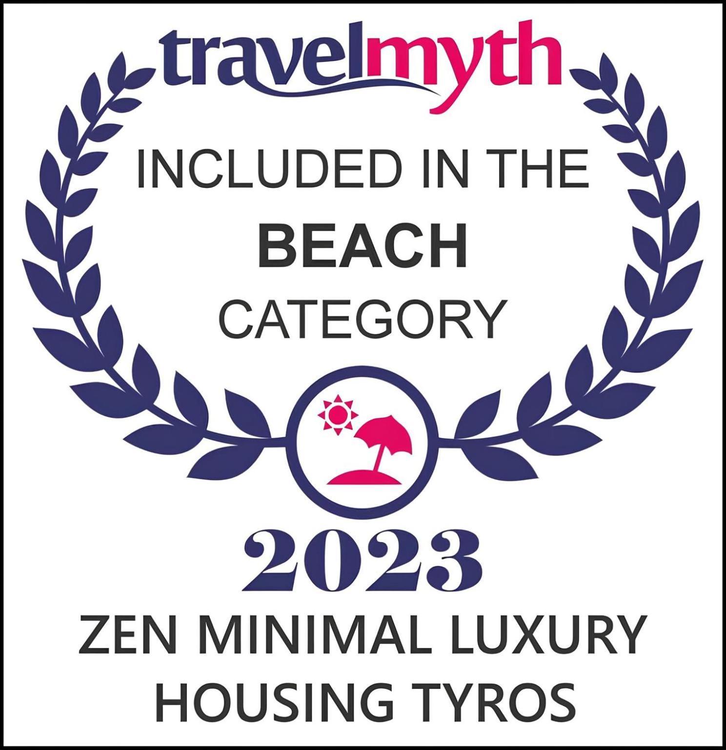 Zen Minimal Luxury Housing Tyros别墅 外观 照片